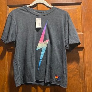 Aviator nation lightening bolt T new!